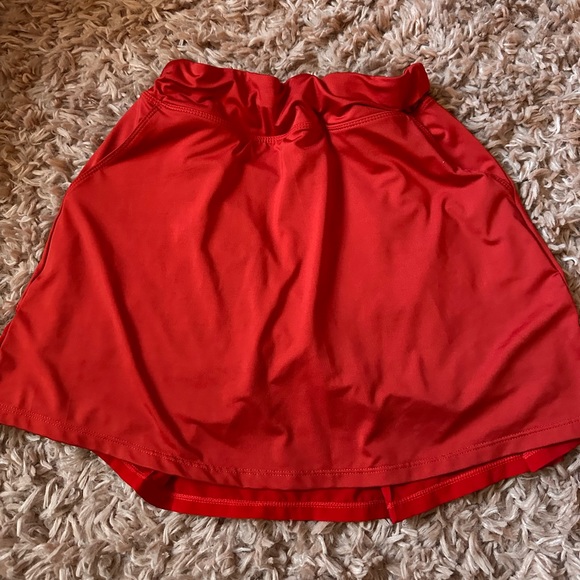 Skirts Red Tennis Skirt Poshmark